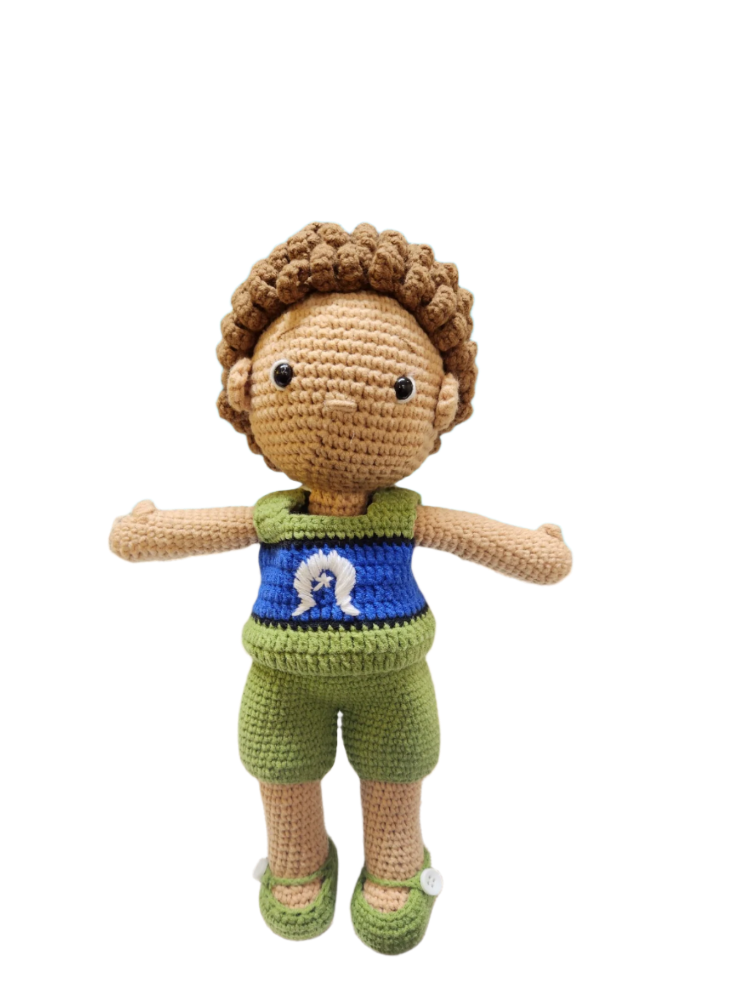 Suzie's Sunshine Dolls - Torre Strait Islander doll (Short Hair) - Malakai - Suzie's Sunshine Dolls