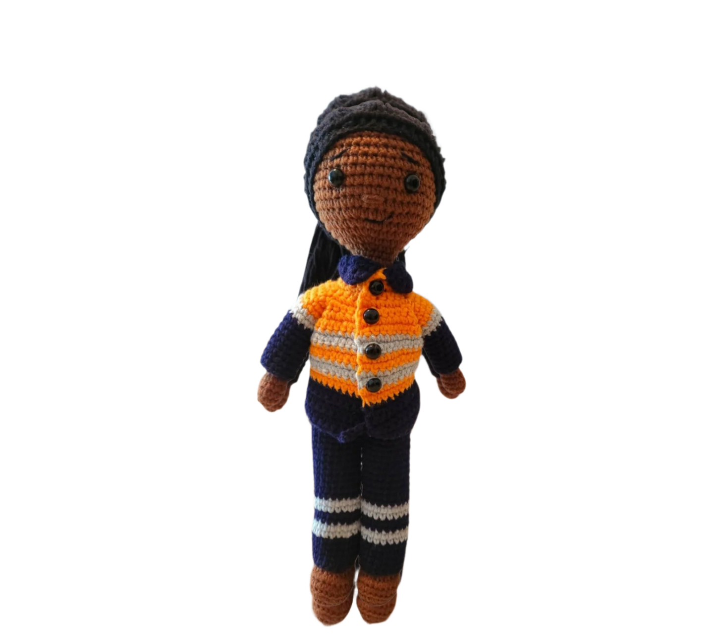 Suzie's Sunshine Dolls - Miner/Tradie - Orange Hi-viz
