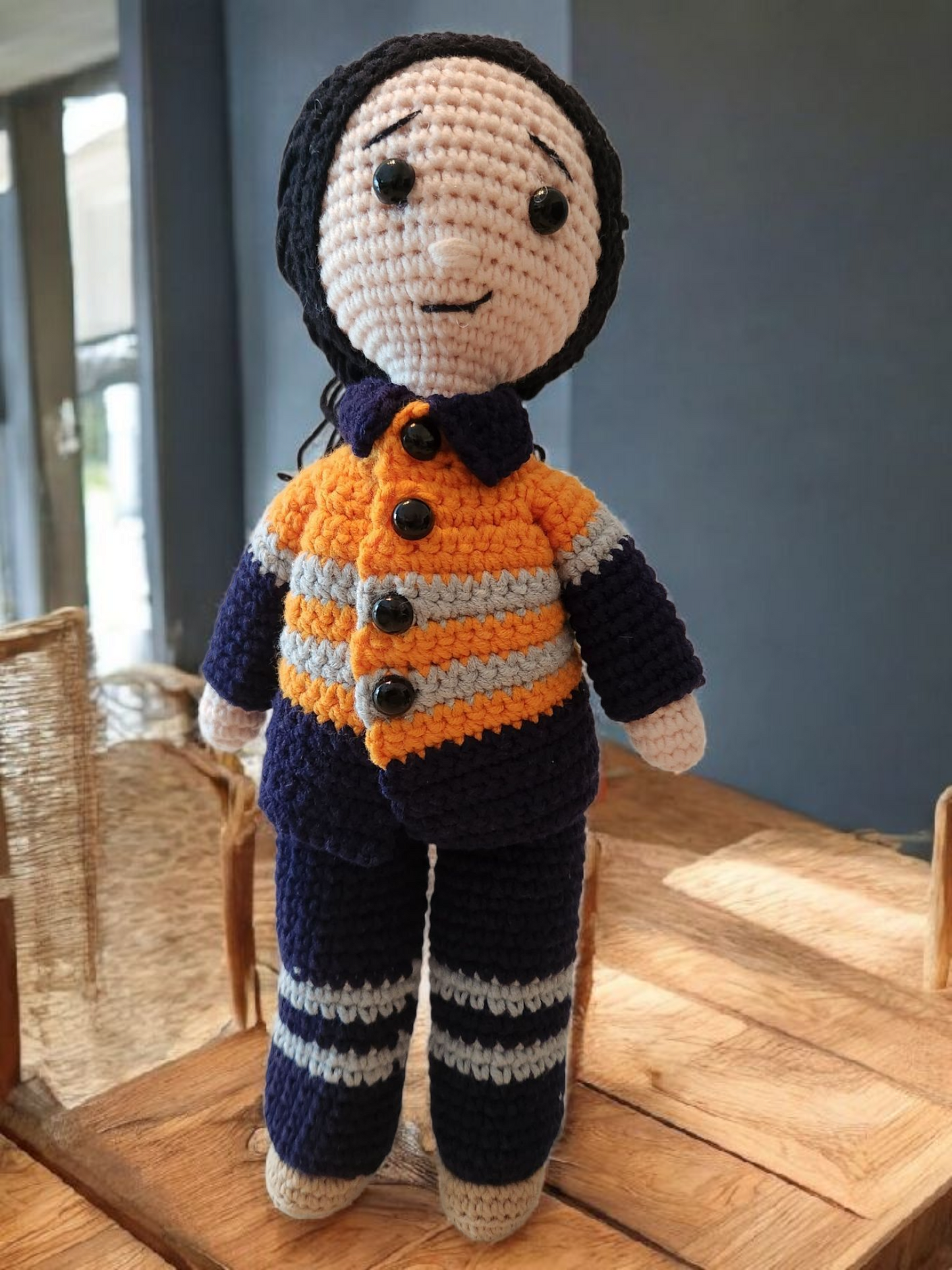 Suzie's Sunshine Dolls - Miner/Tradie - Orange Hi-viz