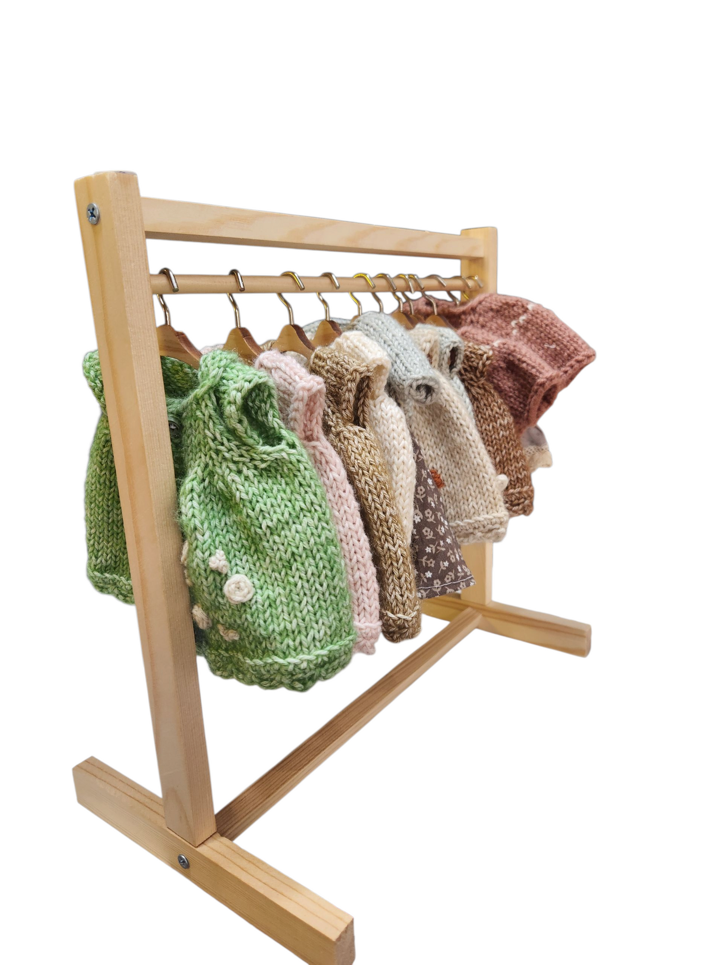 Suzie's Sunshine Dolls - Hand-Knitted Wool Outfits for Dolls โ 100% Wool