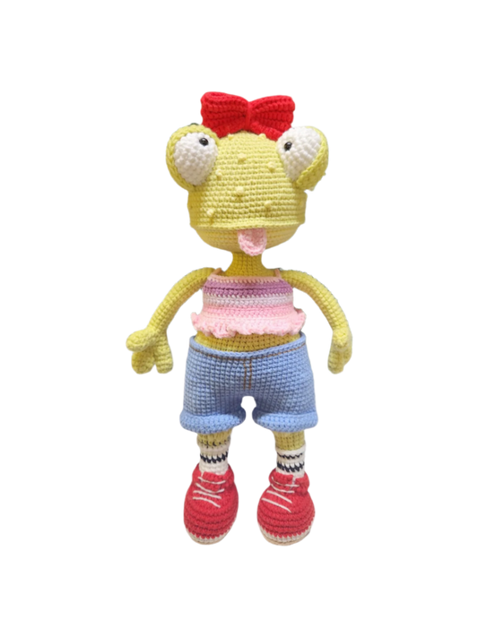 Suzie's Sunshine Dolls - Frieda the Frog