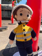 Suzie's Sunshine Dolls - Miner/Tradie - Yellow Hi-viz - Suzie's Sunshine Dolls
