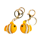 Suzie's Sunshine Dolls - Handmade Crochet Keychains – Whimsical, Fun & One-of-a-Kind