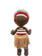 Suzie's Sunshine Dolls - First Nations dancers of Australia (short hair)