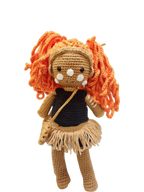 Suzie's Sunshine Dolls - First Nations dancers of Australia (long hair)