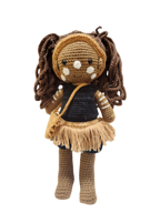 Suzie's Sunshine Dolls - First Nations dancers of Australia (long hair)