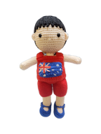Suzie's Sunshine Dolls - Australia Flag (Short hair dolls) - Jack
