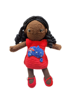 Suzie's Sunshine Dolls - Australia Flag (long hair dolls) Mia