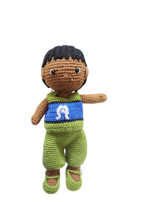 Suzie's Sunshine Dolls - Torre Strait Islander doll (Short Hair) - Malakai