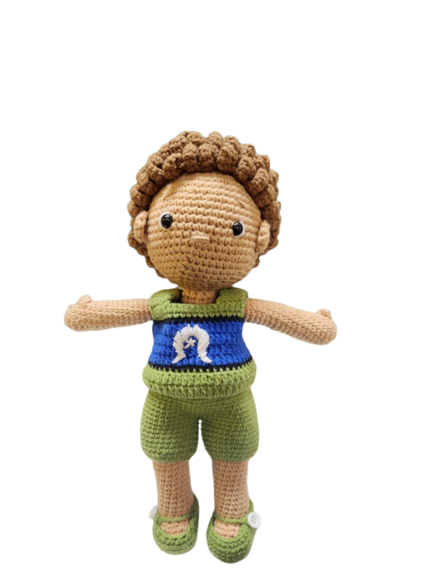 Suzie's Sunshine Dolls - Torre Strait Islander doll (Short Hair) - Malakai