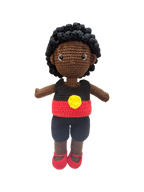 Suzie's Sunshine Dolls - Indigenous Australian Doll (short hair dolls) - Coen