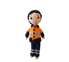 Suzie's Sunshine Dolls - Miner/Tradie - Orange Hi-viz
