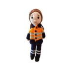 Suzie's Sunshine Dolls - Miner/Tradie - Orange Hi-viz