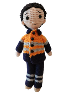 Suzie's Sunshine Dolls - Miner/Tradie - Orange Hi-viz
