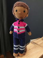 Suzie's Sunshine Dolls - Miner/Tradie - Orange Hi-viz