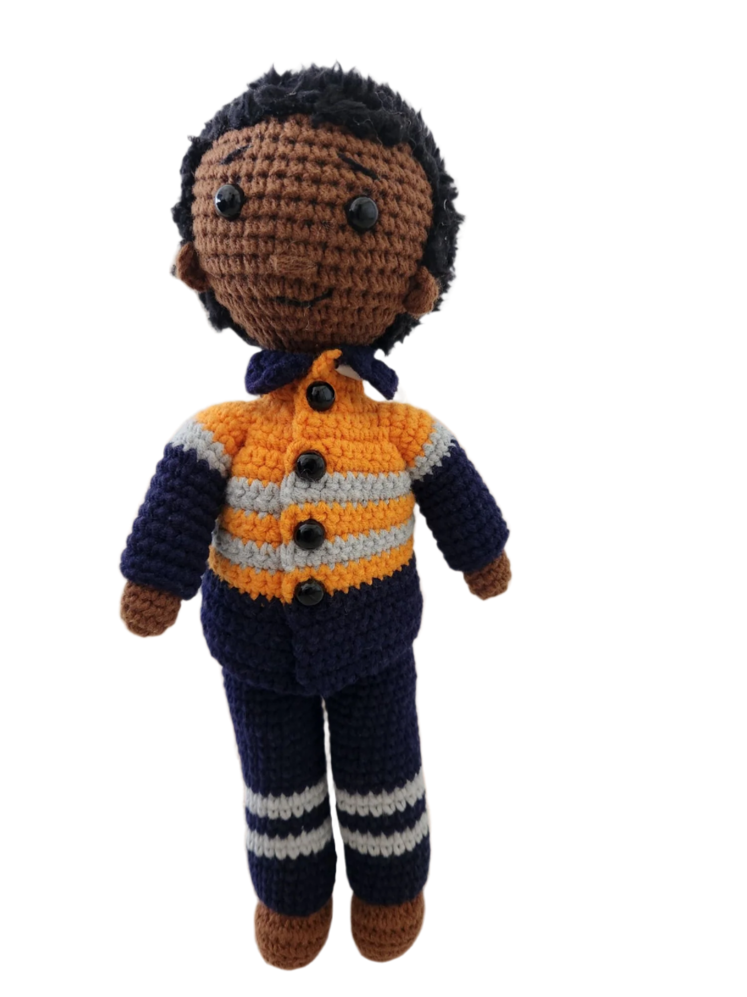 Suzie's Sunshine Dolls - Miner/Tradie - Orange Hi-viz