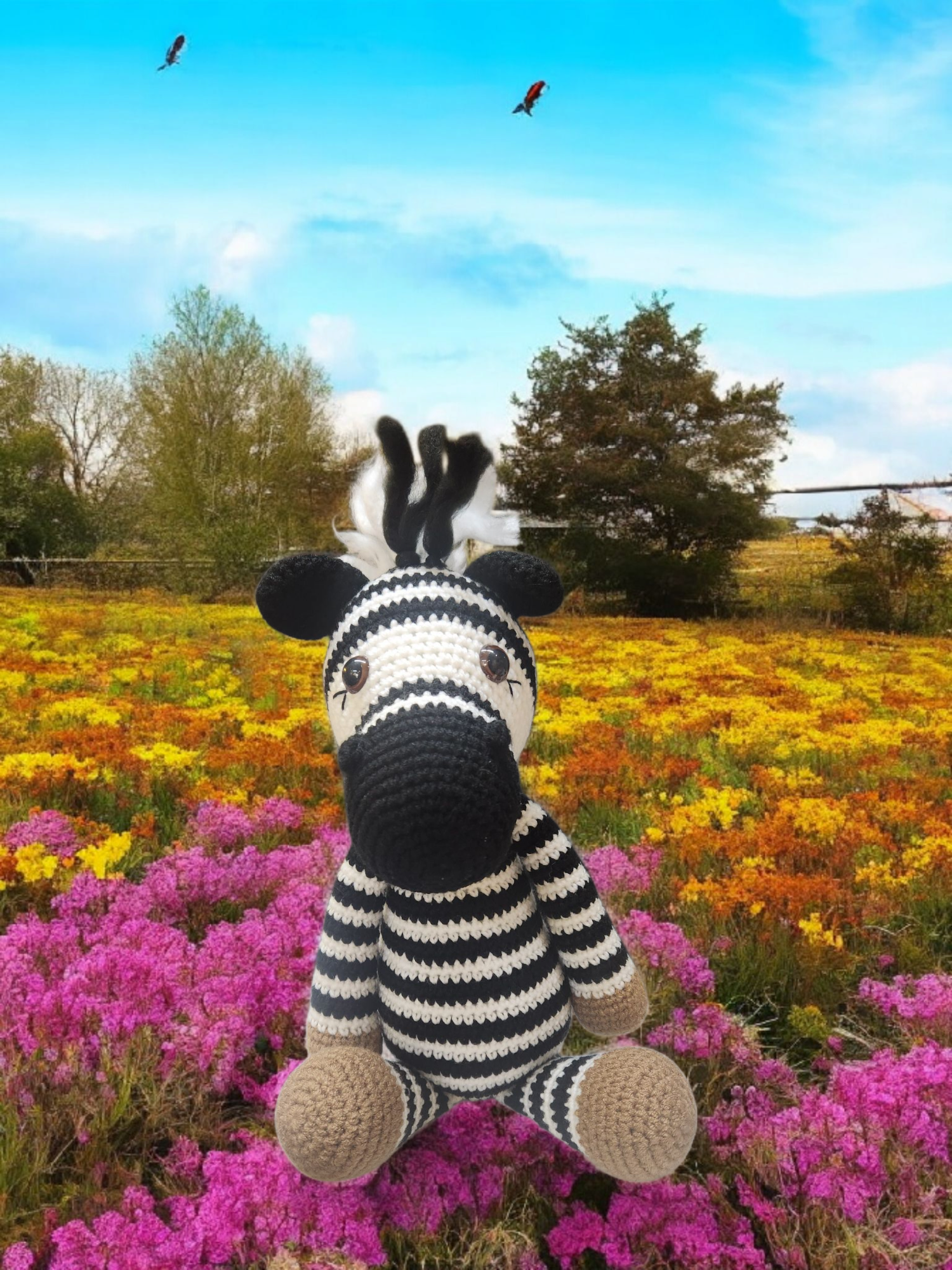 Suzie's Sunshine Dolls - Zac the Zebra