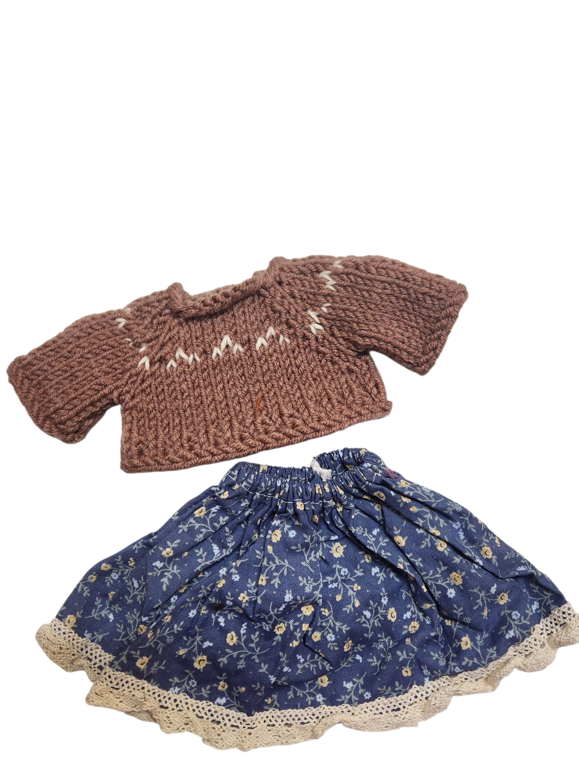 Suzie's Sunshine Dolls - Hand-Knitted Wool Outfits for Dolls – 100% Wool