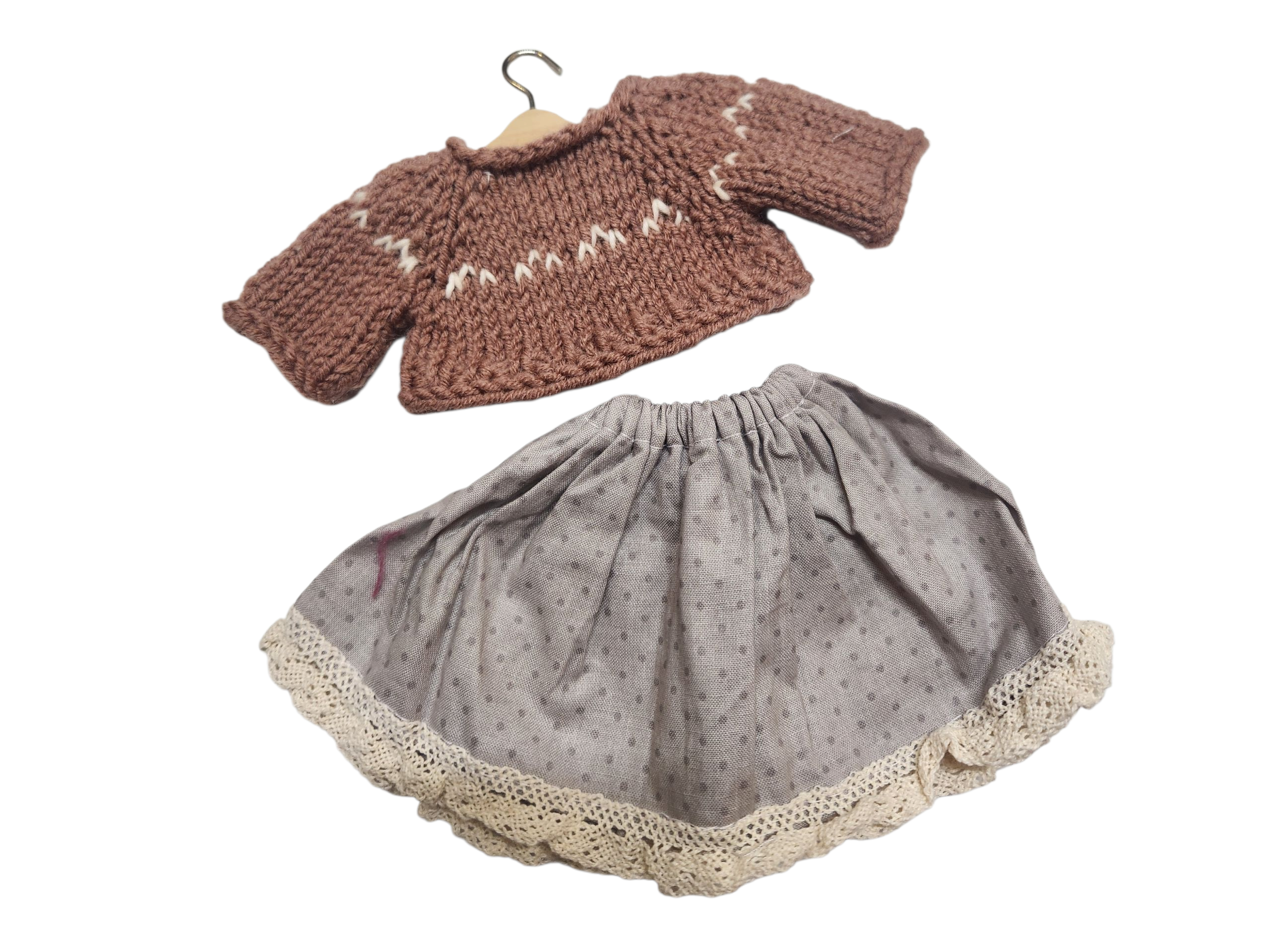 Suzie's Sunshine Dolls - Hand-Knitted Wool Outfits for Dolls – 100% Wool