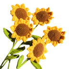 Suzie's Sunshine Dolls - Handcrafted Crochet Sunflowers