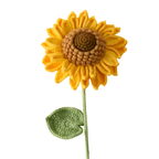Suzie's Sunshine Dolls - Handcrafted Crochet Sunflowers