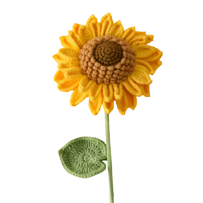 Suzie's Sunshine Dolls - Handcrafted Crochet Sunflowers