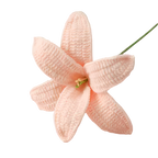 Suzie's Sunshine Dolls - Crocheted Flowers - Handmade Crochet Lily Flowers – Elegant & Everlasting Blooms