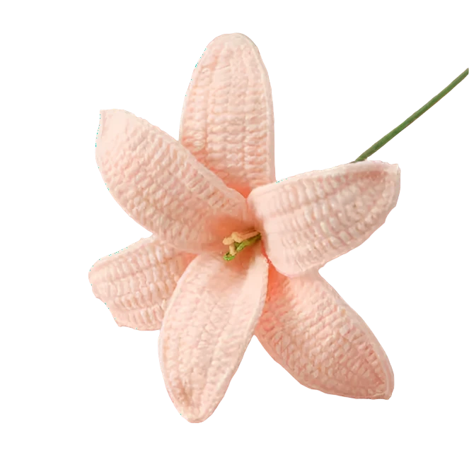 Suzie's Sunshine Dolls - Crocheted Flowers - Handmade Crochet Lily Flowers – Elegant & Everlasting Blooms - Suzie's Sunshine Dolls