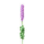 Suzie's Sunshine Dolls - Hand-Crocheted Lavender Stems