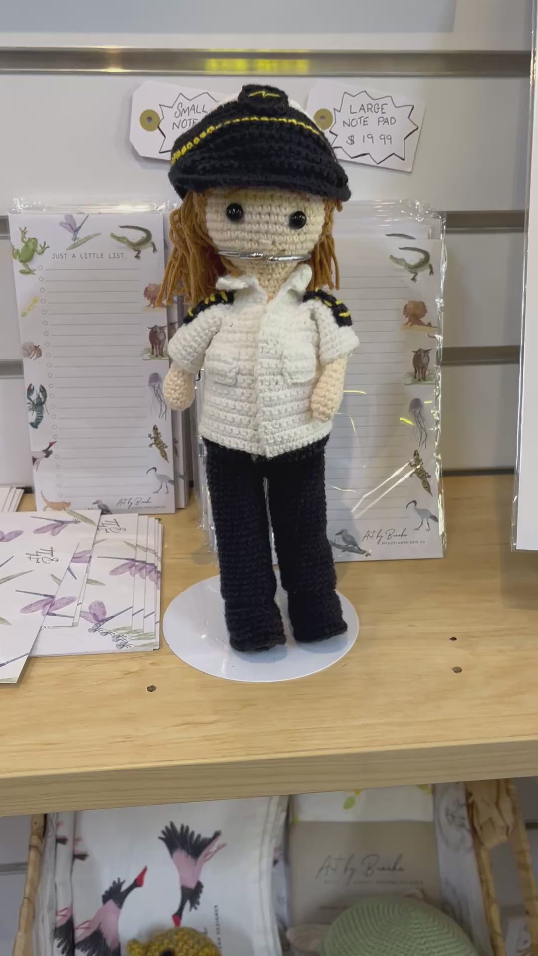 Suzie's Sunshine Dolls- Community Helper- Pilot