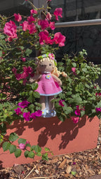 Delilah – Handcrafted Crochet Doll
