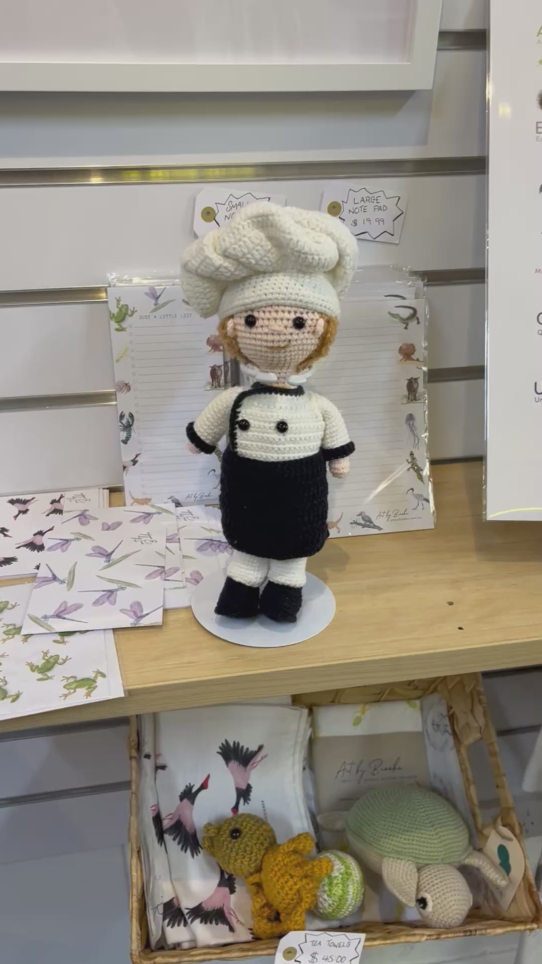 Suzie's Sunshine Dolls- Community helper - Chef