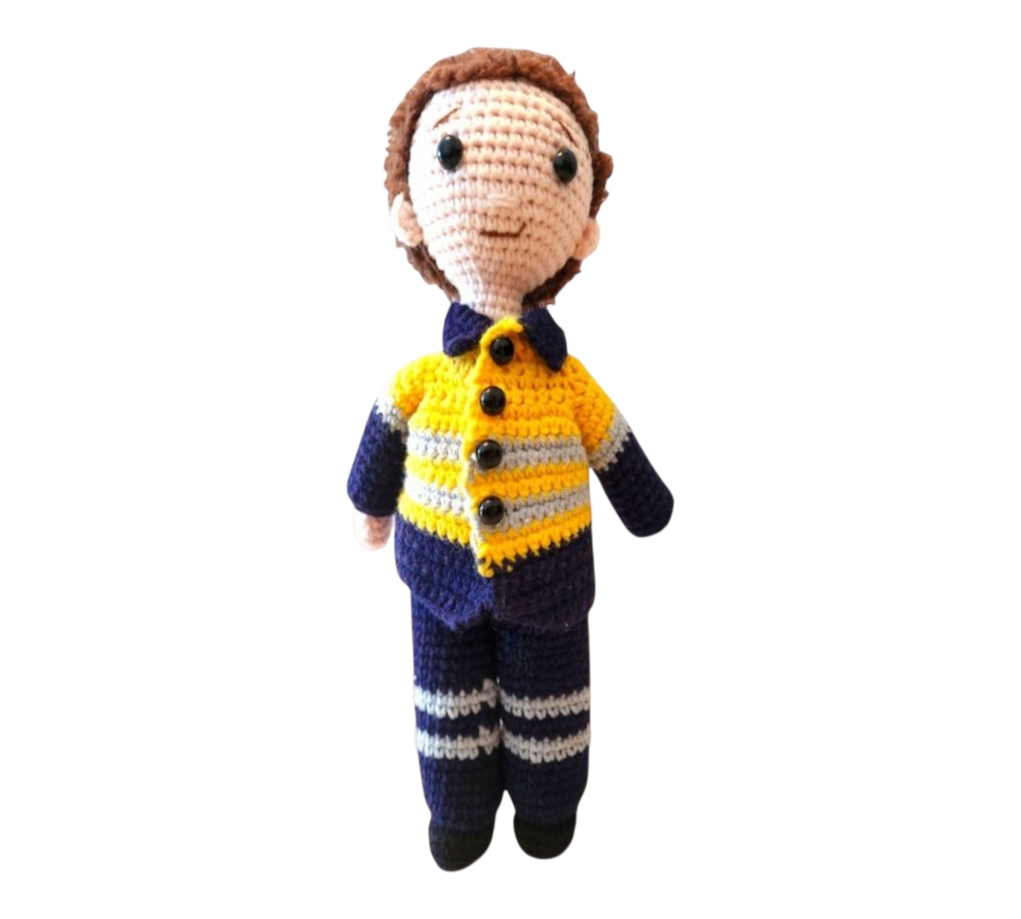 Suzie's Sunshine Dolls - Miner/Tradie - Yellow Hi-viz