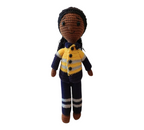 Suzie's Sunshine Dolls - Miner/Tradie - Yellow Hi-viz